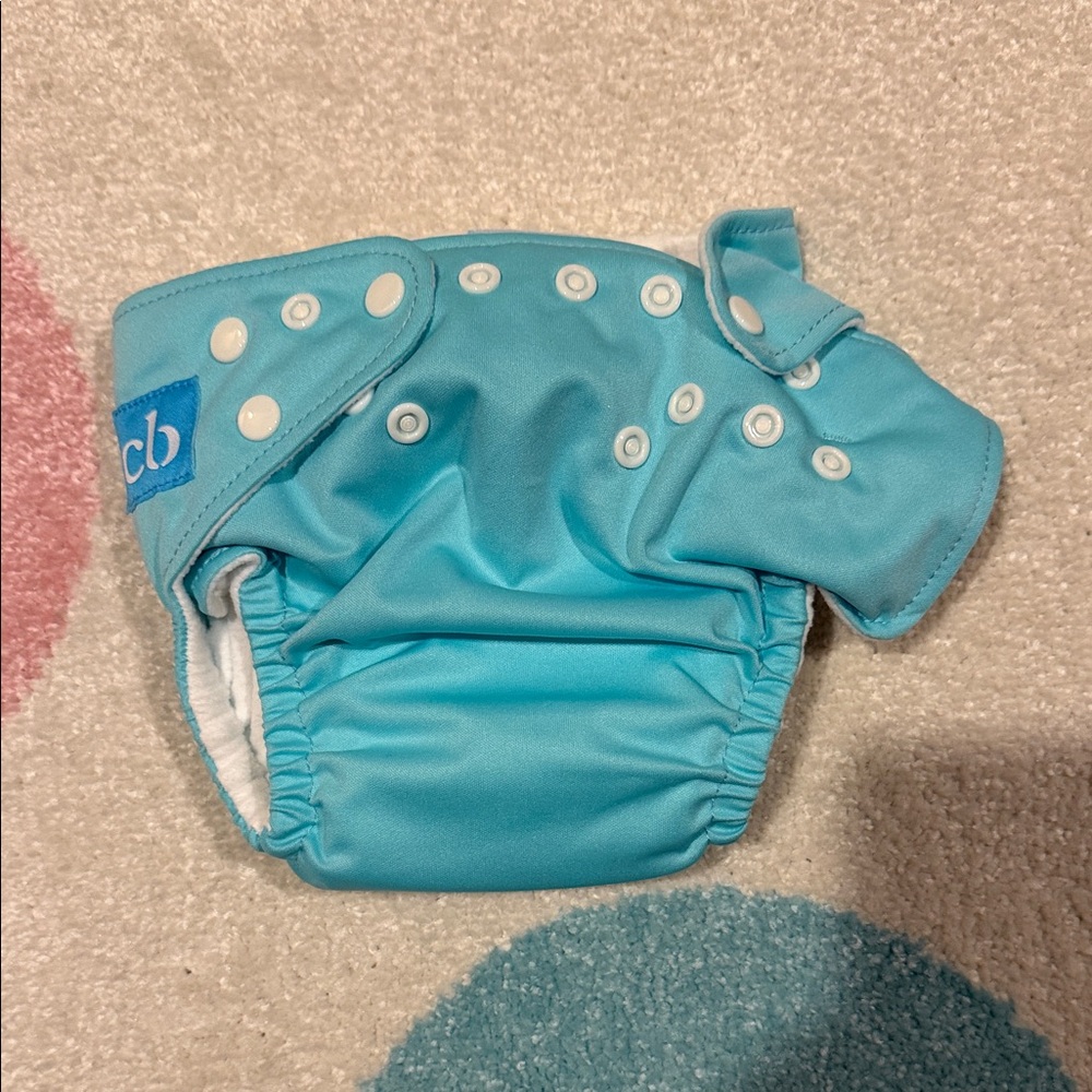 Blue Cloth Diaper